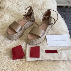Valentino Garavani Flatform Espadrillas - size 39 (9)